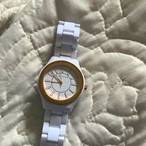 Fossil Watch White/Gold